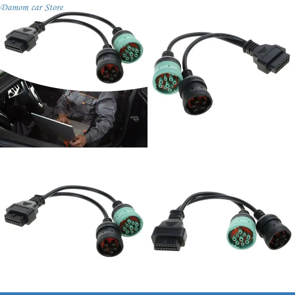 

A2UC 9+6PIN до 16PIN SPLIT Y CABLE SALEAR DISTED DIGHTICAL ADAPTER CABNER SCANNER CABLE