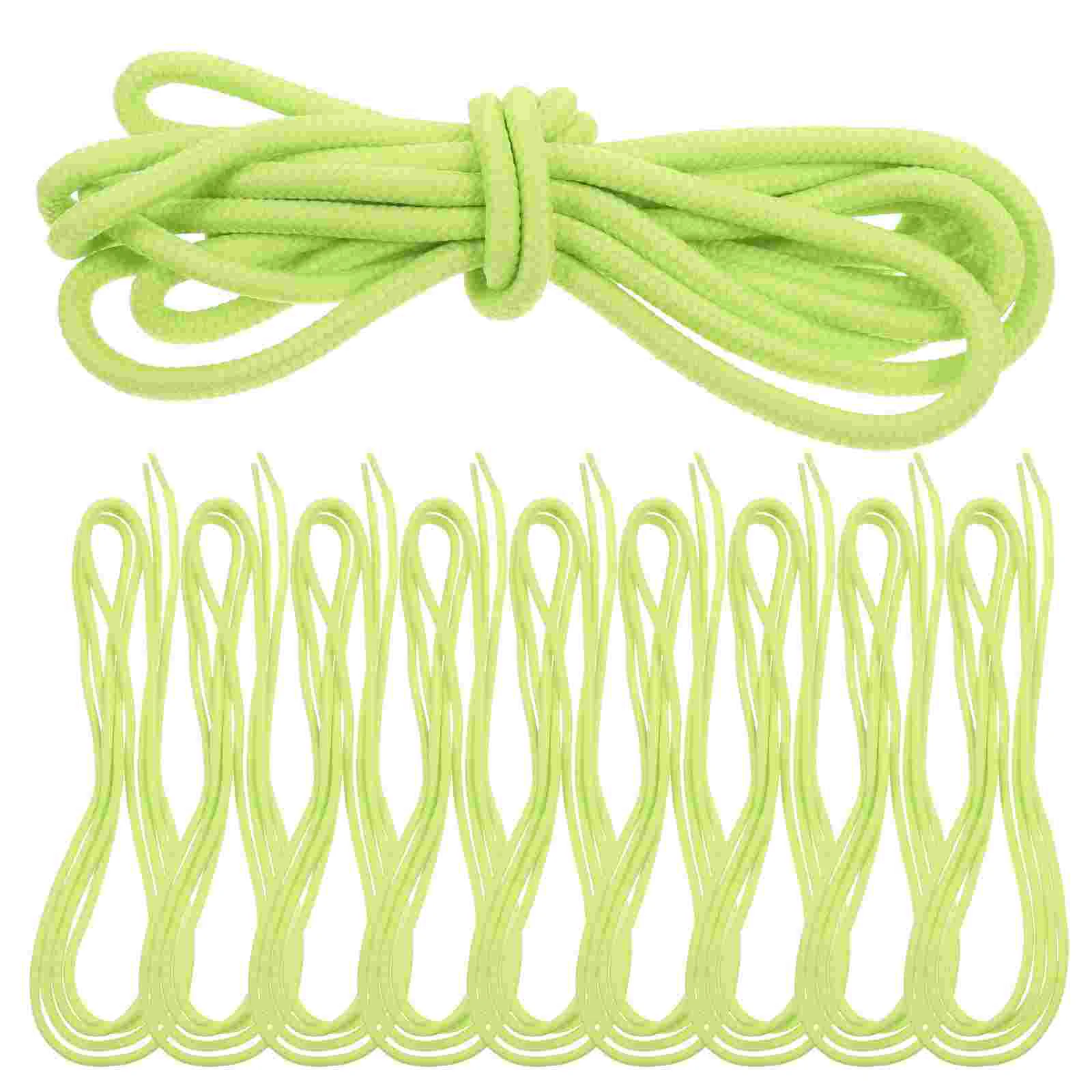 

10PCS Pointed Beading Thread Cord Polyester Stringing Beads Child Game Accessories Kindergarten Decor