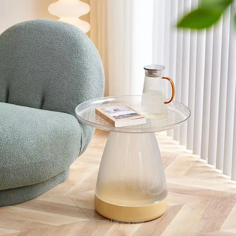 Minimalist Coffee Table Set for Living Room Balcony, Compact Side Table for Small Spaces, Space-Saving Accent Furniture for Home