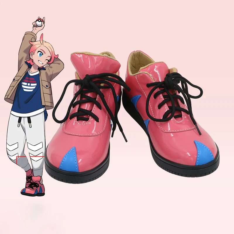 Gaye – chaussures de Cosplay en cuir PU, accessoires Anime, bottes de carnaval d'halloween, accessoires de Cosplay sur mesure