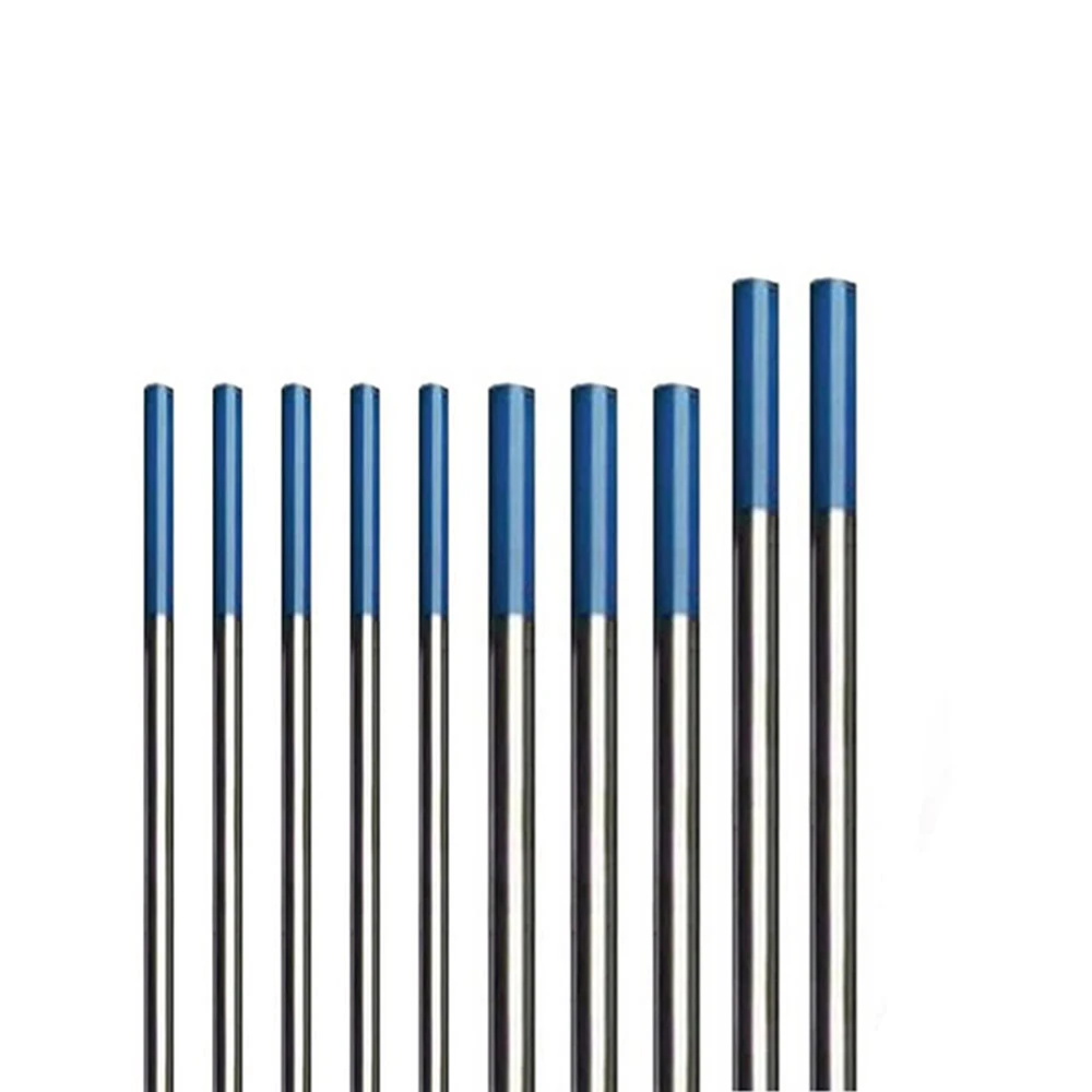 Electrode Lanthanated For TIG Rods 3/32 in x 150 mm WL20 Blue 2% for Stable Cone Shape and Low Operating for temp 10 Pack