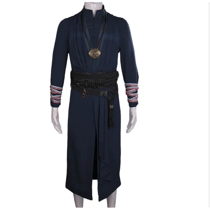 CyCosplay Doctor غريب زي ستيف مجموعة كاملة عباءة حمراء رداء حلقة عين Agamotto قلادة حفلة الهالوين الحرة #6