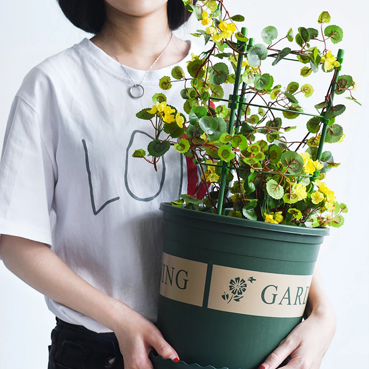 

Wire Tie Garden Plant Tie Wire with Plastic bonsai growing tie