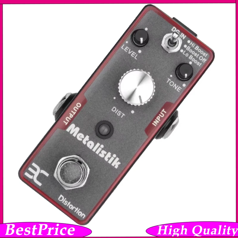

ENO TC11 Metalistik Metal Distortion Electric Guitar Effect Pedal 3 Working Modes Lo Boost/Boost Off/Hi Boost Effects Pedal