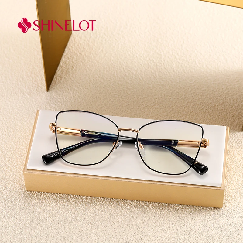 

82158 Women Blue Light Blocker Cat Eye Eyeglasses Frame Female Eye Protection Glasses Y2K Youth Style Eyewear Accessories