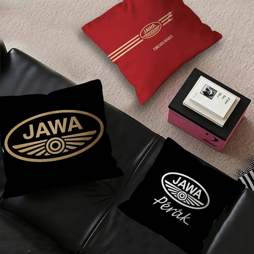 

J-Jawa Motorcycle Logo Cushion Cover Decorative Pillow Sofa Home Decor case pillow cases