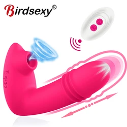 Wireless Thrusting Dildo Vibrator Female Remote Control for Women G Spot Clitoris Stimulator Sex Toys Erotic Goods For Adults 18