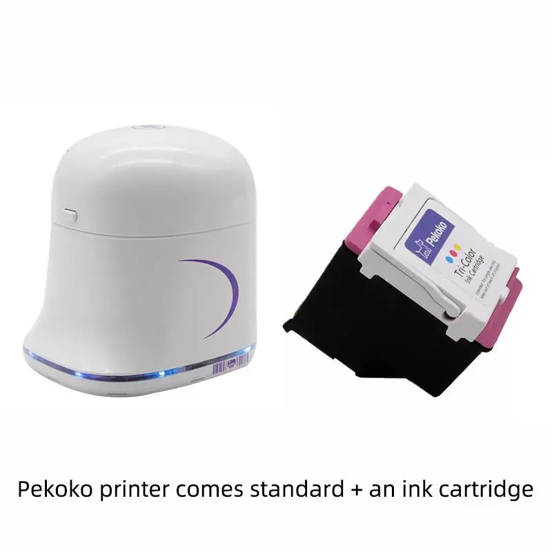 To Handheld Label Printer Small Color Mini Tattoo Logo Inkjet Full Smart Portable Support 1200dpi Wireless Connection