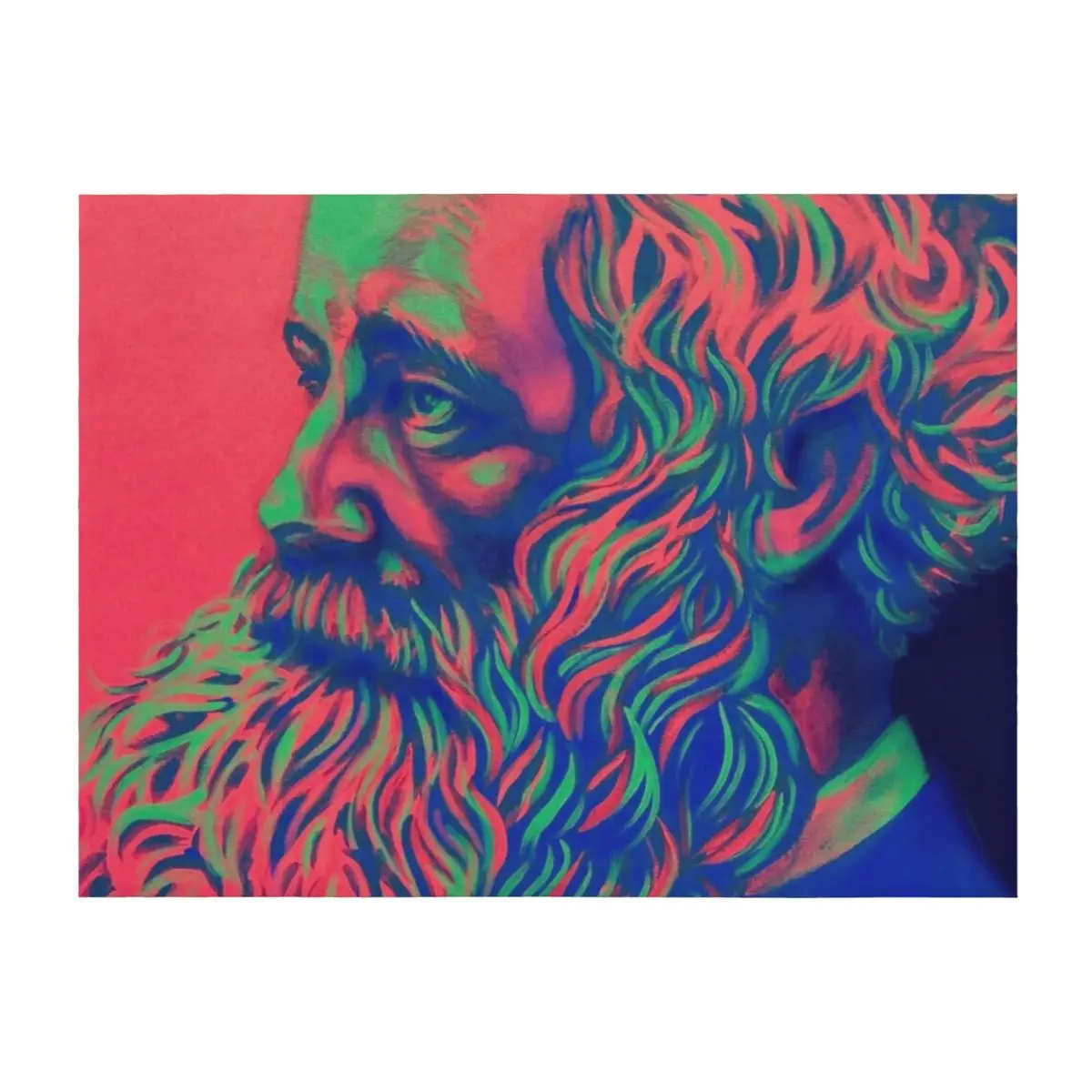 

James Clerk Maxwell Throw Blanket Luxury Designer Custom manga anime Blankets