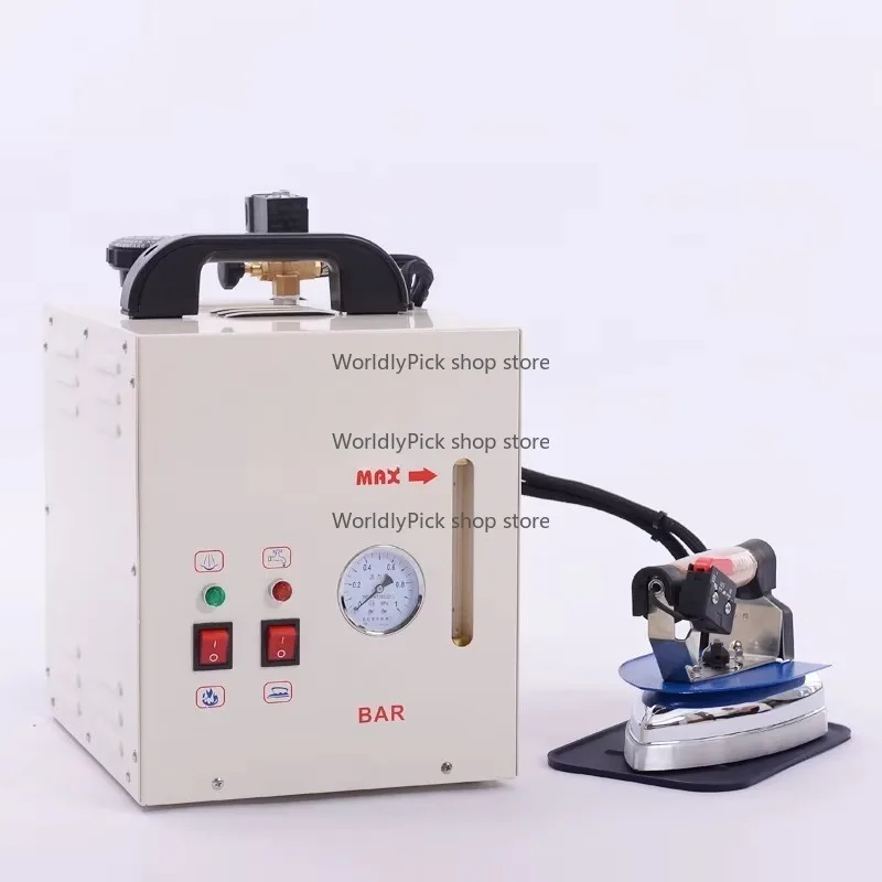 

Industrial Pressure Steam Electric Iron Dual-Purpose Hanging Ironing Machine Electric Heating Steam Boiler Iron 220V