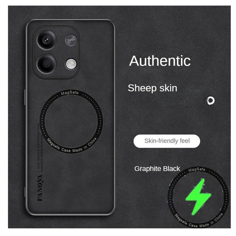 Magnetic Ring Sheep skin Phone Case For MOTOrola MOTO G75 Edge 50 Fusion X50 50 Ultra Pro Edge 40 50neo Shockproof leather Cover