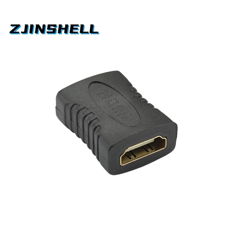 2pcs HDMI Female to Female Adapter Coupler Connector Converter For HDTV 1080P HDMI Adapter 1.4 Direct connection