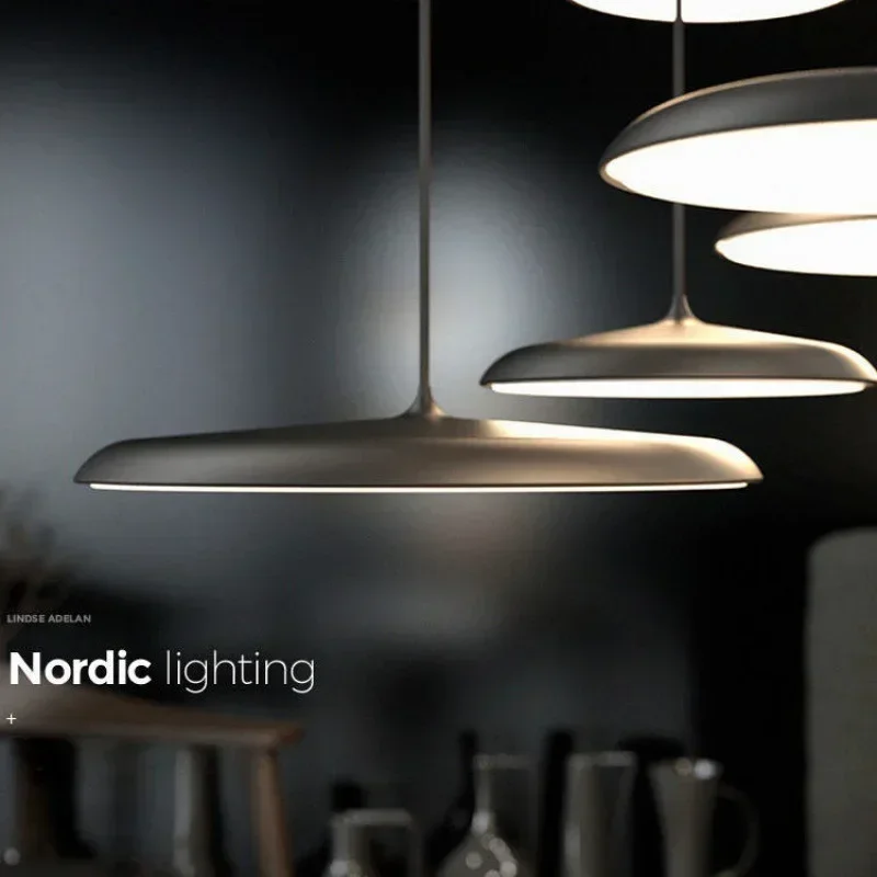 Moderne Ufo Led Hanglamp Ontwerp Ronde Indoor Opknoping Lamp Nordic Keuken Eettafel Woonkamer Home Decor Suspension Lamp