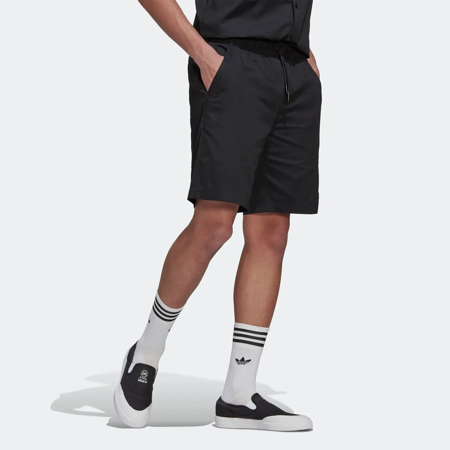 Adidas Authentic Three Leaves Current Season New Men's Woven Shorts HT1652