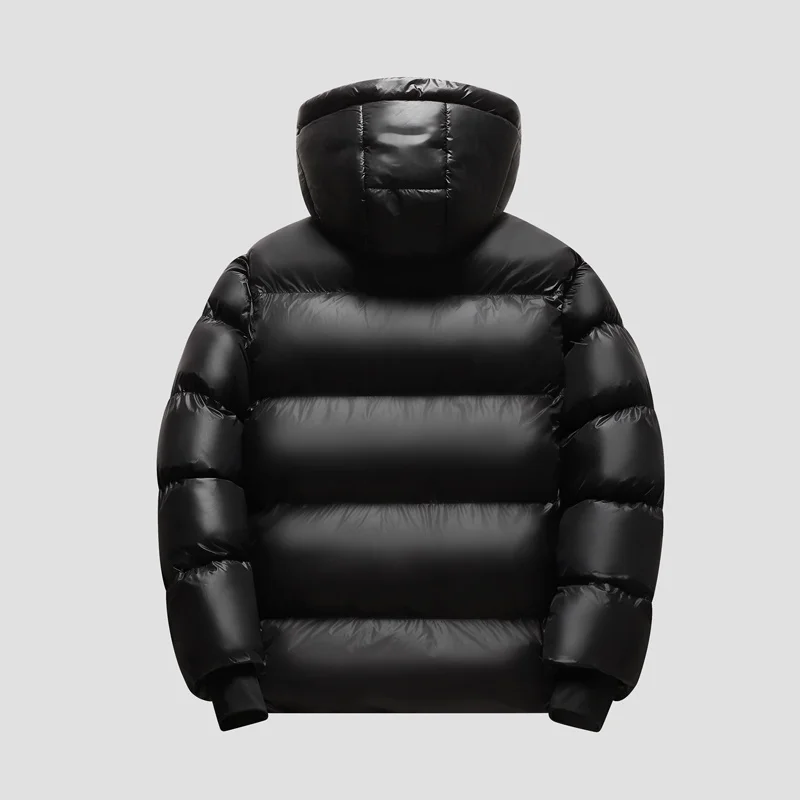 جديد جودة عالية الرجال سترة قطن سترة الشتاء مقنعين المرقعة معطف الرياضة عادية الدافئة سستة يندبروف ملابس للرجال #2
