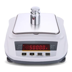 0.1g/0.01g 5000g Electronic Scale Digital Jewelry Laboratory Electronic Balance Weighing Scale Rechargeable Scale 110V/220V