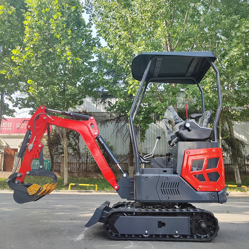 カスタマイズされた1.5トンミニショベルクローラー掘削機中国製小型掘削機、家庭用農場および建設掘削用