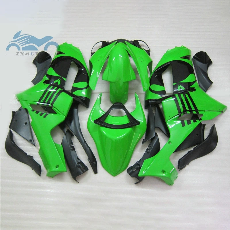 

Aftermarket fairings kit for KAWASAKI Ninja ZX 6R 2007 2008 full ABS fairing kits ZX6R ZX 636 07 08 green motorcycles bodywork