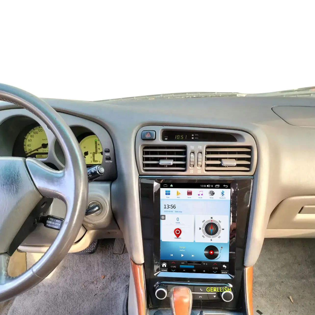 Auto Electronic Accessories for Lexus GS GS300 GS350 GS450 1999-2003 Android 11 Car Stereo Radio with GPS Navigation Head Unit