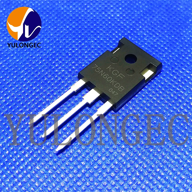 5PCS KGF75N60KDB Hard Switching IGBT 600V/75A TO-247 Chip Original Substituted K75H603