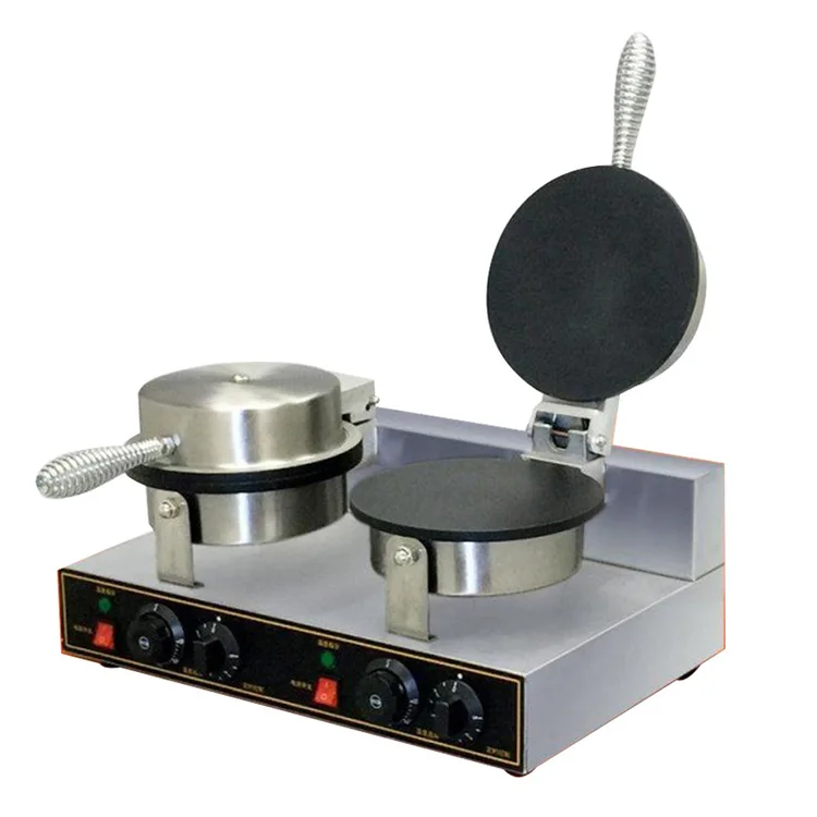 New high-yield commercial ice cream and waffle/cone machine portable