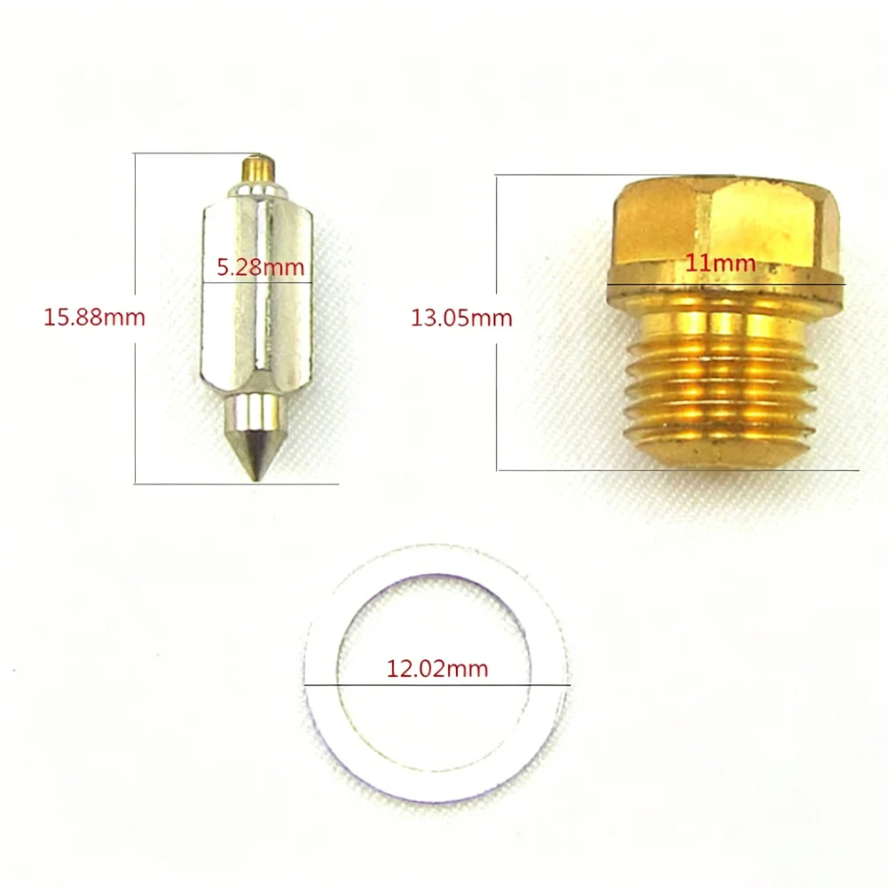Needle And Seat Kit Carburetor Needle Valve Restoration Component Aftermarket Reproduction Metal Construction As Show