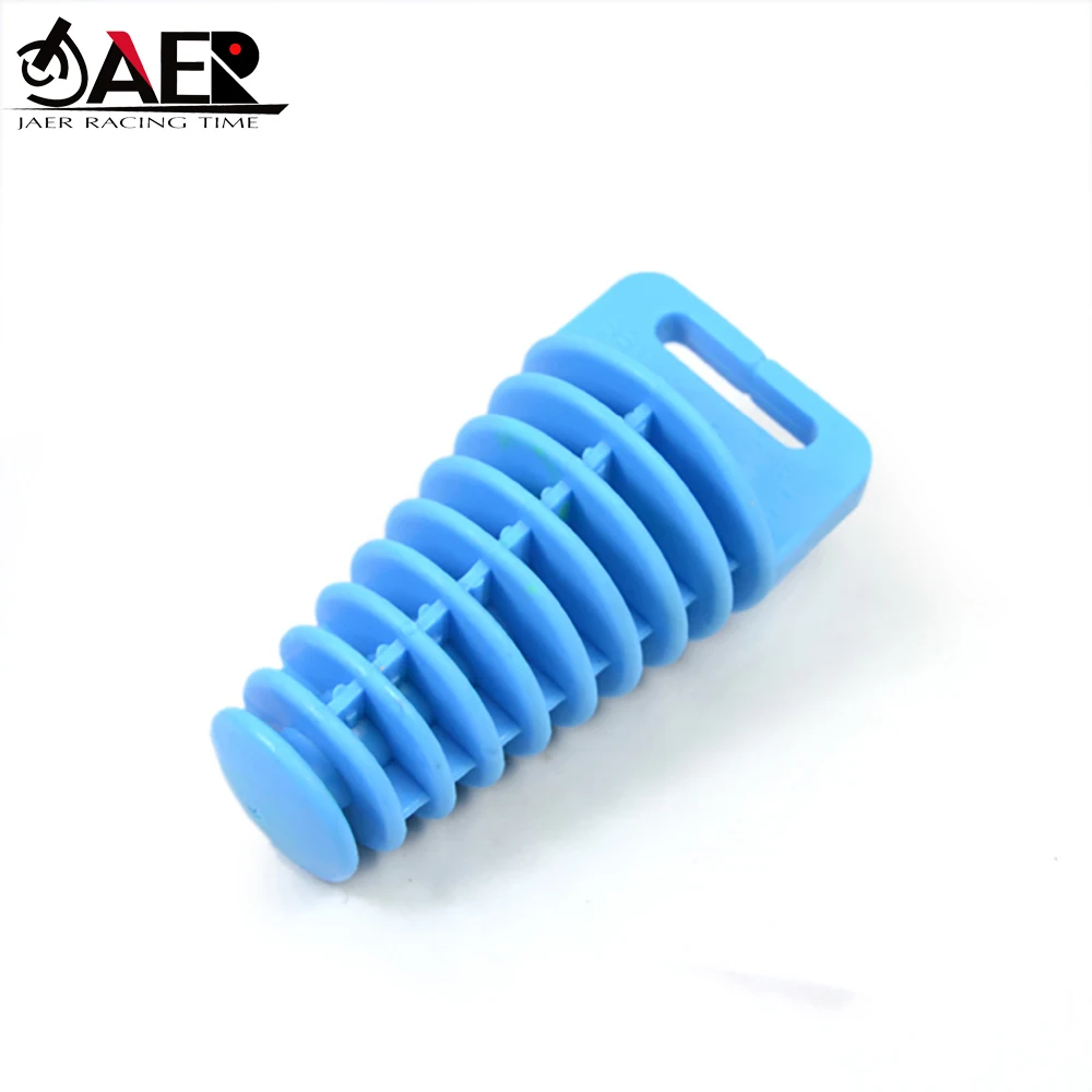 27- 48MM Medium Motorcycle Exhaust Pipe Tailpipe PVC Air-bleeder Plug Exhaust Silence Muffler Wash Plug Pipe Protector