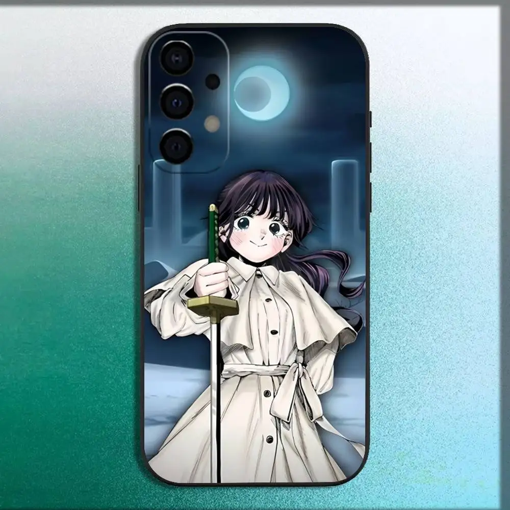 K-Kaouruko Waguri Handyhülle für Samsung Galaxy A73,72,71,A52,51,40,41,A22,A32,31,A13,12,Note20 Soft Black Shell