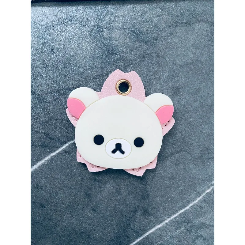 Kawaii Rilakkuma Key Protector PU Leather Key Case Gift