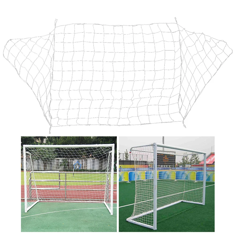 Rede de substituição para porta de futebol, 7 pessoas, ao ar livre, 500x200cm, luz de alto impacto, portátil, rede de treinamento esportivo