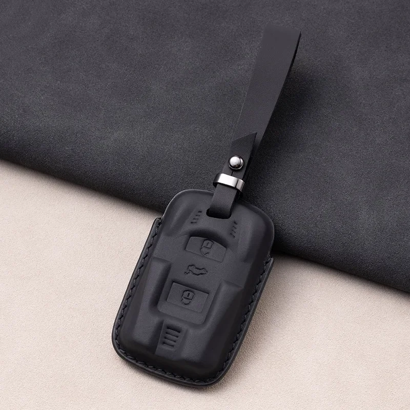 

Leather Car Key Cover For Volkswagen VW Golf Mk7 R Touran Skoda Octavia Superb Karoq Kodiaq Shell Case Workmanship Like Silk