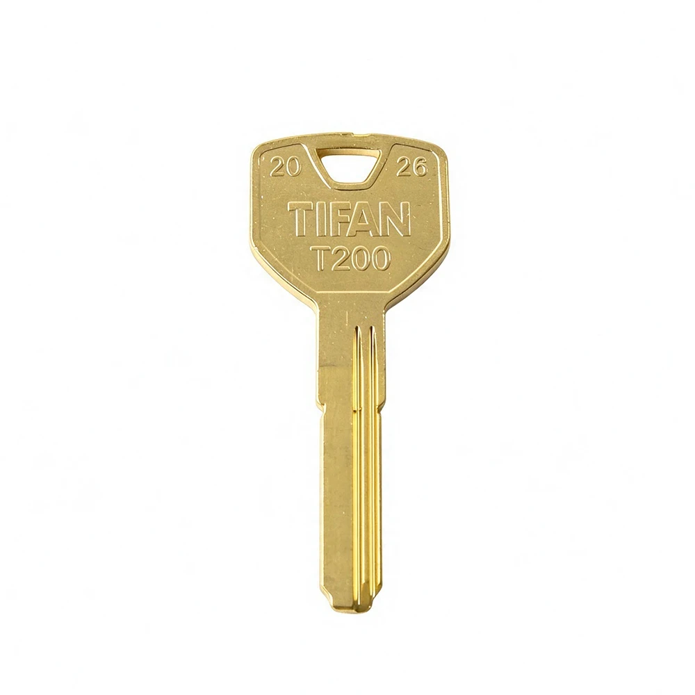 5 Piece Residential Key Blanks For Italy TIFAN T200 House and Everyday Key Blanks Uncut Key Blanks Locksmiths Supplies