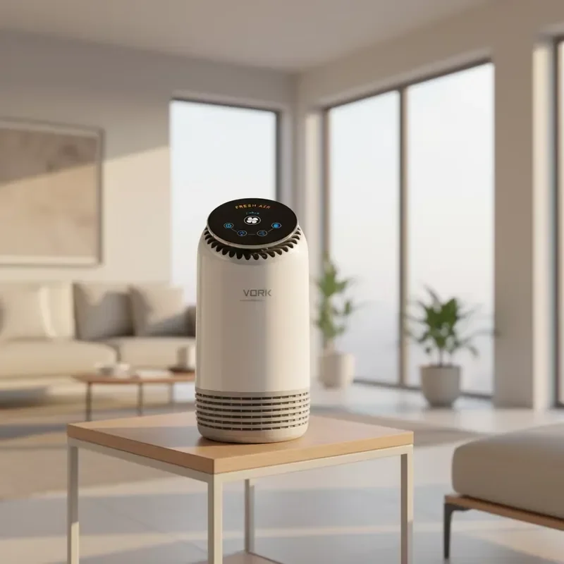For Portable Electric WiFi Air Purifier for Small Spaces Four-stage Filtration Three Fan Speeds Touch Control Global Voltage