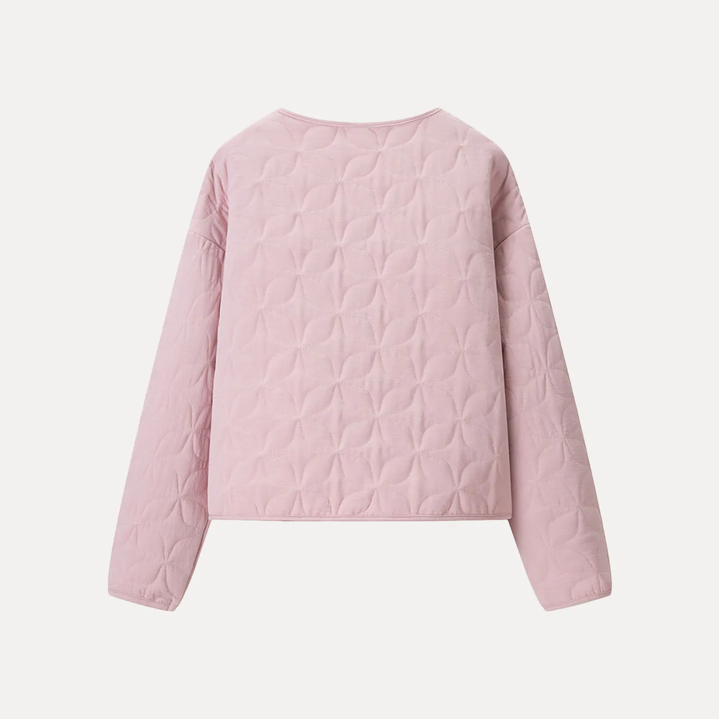 เสื้อคลุมผ้าฝ้ายทรงหลวมแฟชั่นสำหรับผู้หญิง คอกลม แขนยาว สไตล์ฤดูใบไม้ร่วง รุ่นใหม่ล่าสุด ปี 2025 ใส่ได้ทุกวัน สวมใส่สบาย