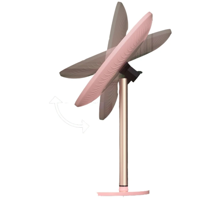 Led Makeup Vanity Mirror Smart Foldable Rechargeable Dimmable Lights For Home Dorm Travel For Women Teens Elegant Christmas Gift