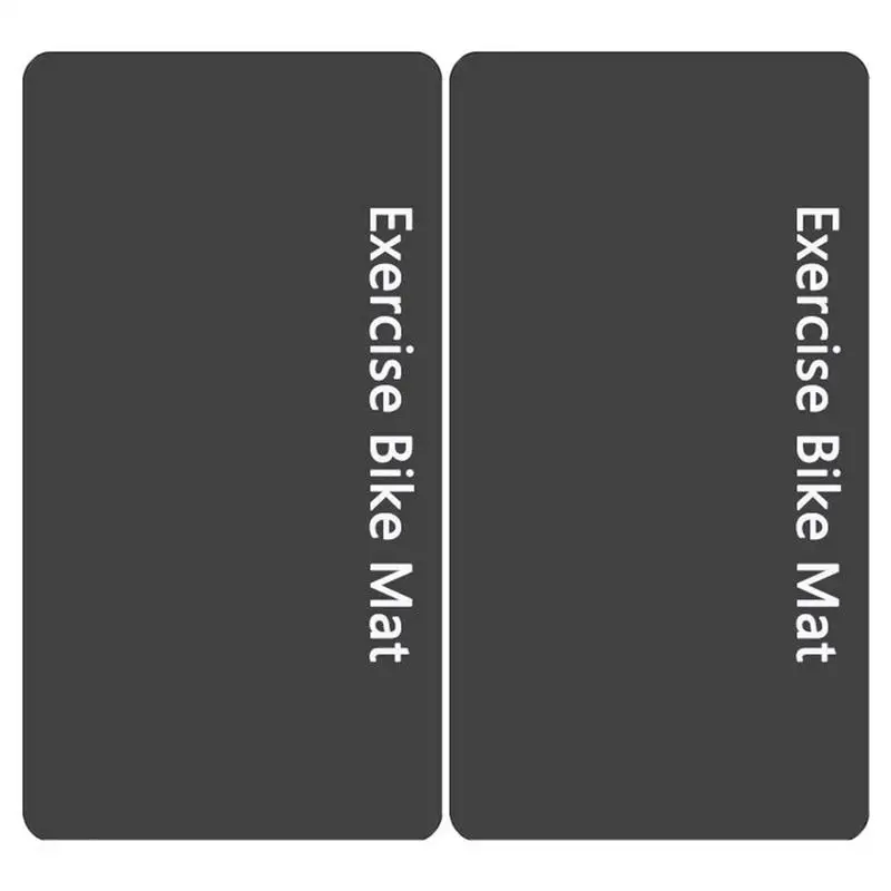 

Exercise Bike Mat For Floor Elliptical Treadmill Mat Non-slip Elliptical Treadmill Mat 3mm Thick Set Of 2 Exercise Bike Trainer