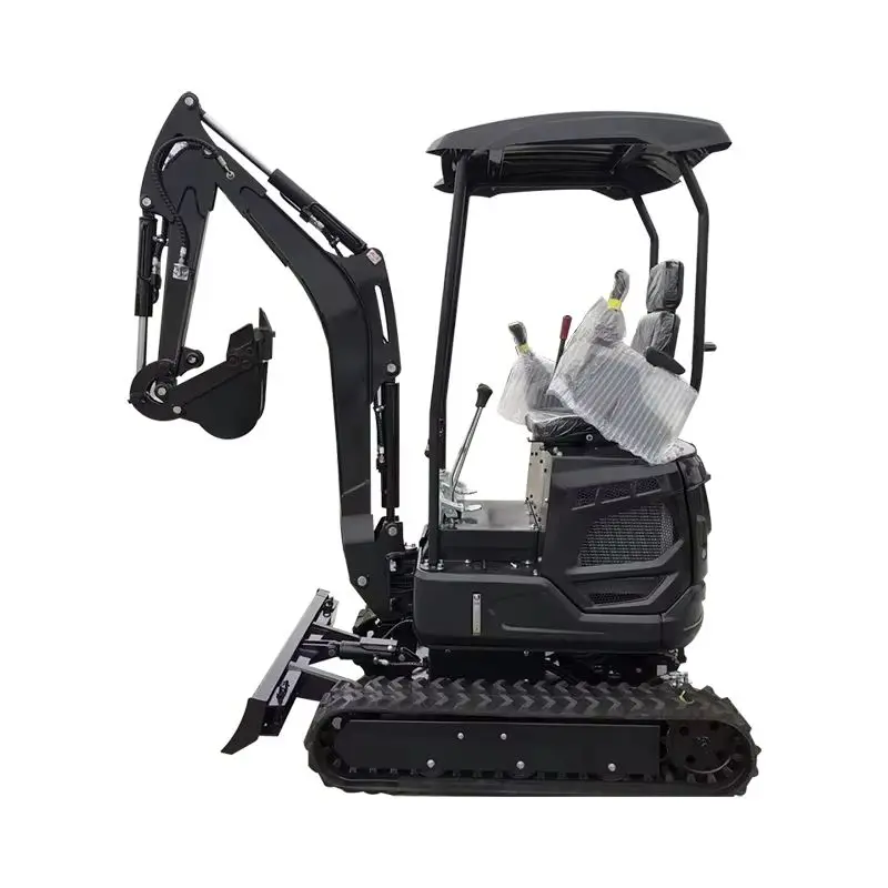 High Standard 2ton Mini Excavator Top Running Small Digger with Core Motor and Components Crawler Excavator Type with swing boom