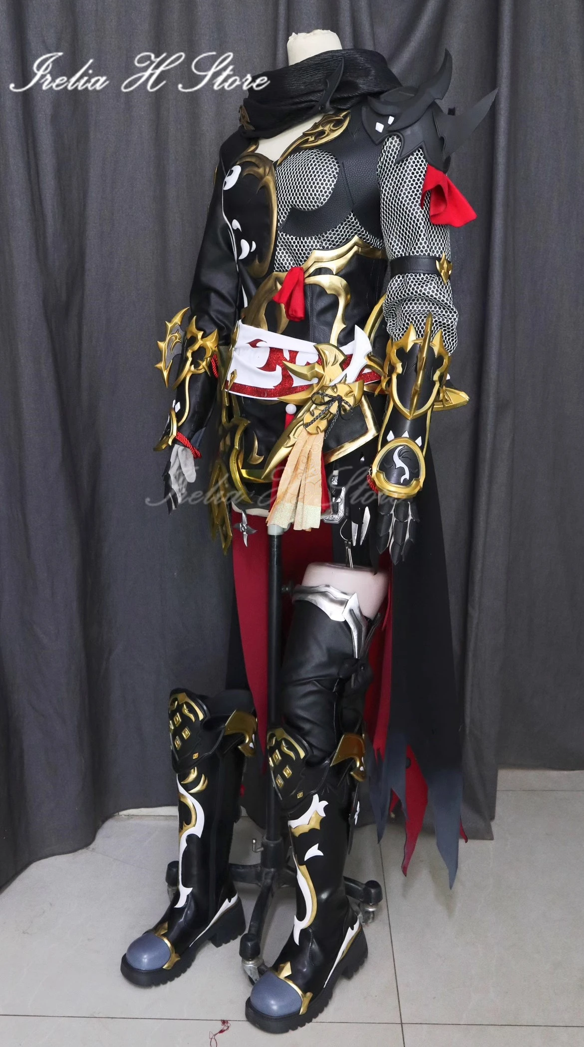 Irelia H Custom made size FF14 Ninjas Final Fantasy XIV Ninjas 70 Cosplay Costume full set Game Halloween