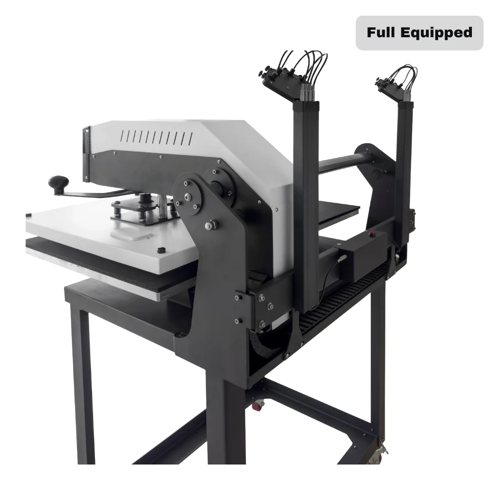 

New Arrival Heat Press Heat Transfer Press Pneumatic 40x50cm Double Station Auto Heat Press Machines