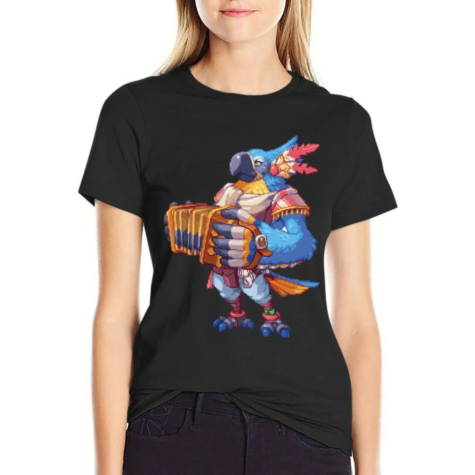 Pixel Kass T-Shirt Vrouwelijke Kleding Vrouw Vintage Kleding Kleding Voor Vrouw