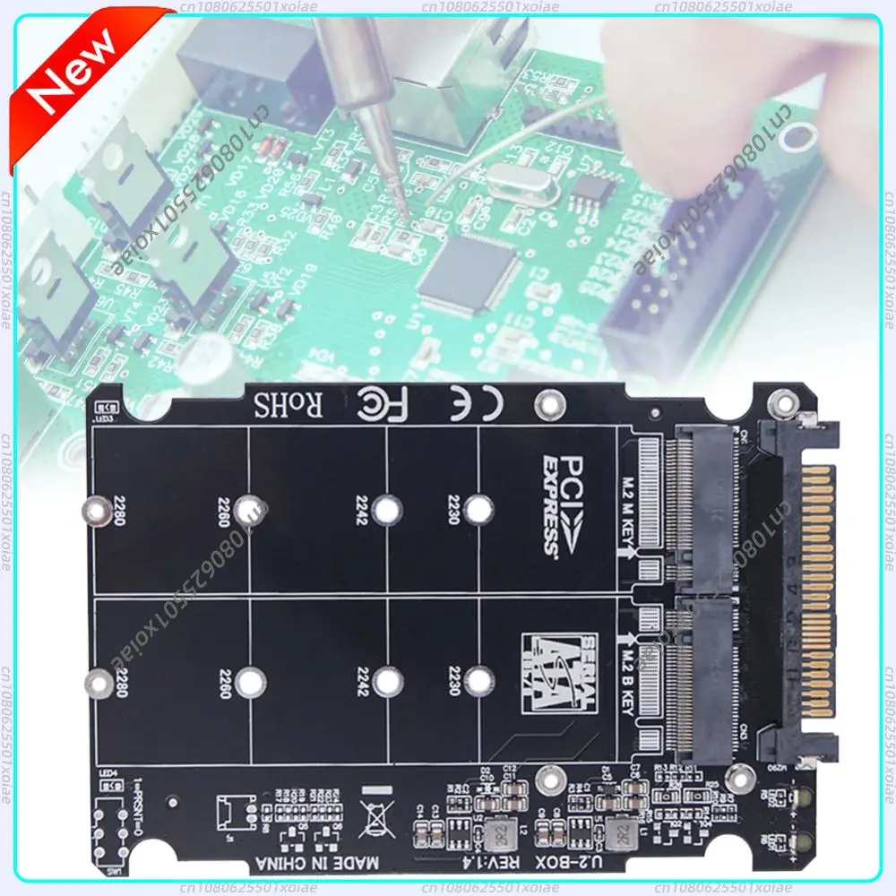

Адаптер-карта M.2 SSD на U.2 32 Гбит/с, для M.2 NVMe SATA-Bus NGFF SSD, переходник PCI-e U.2 32 Гбит/с PC-E3.0X4 для настольного компьютера