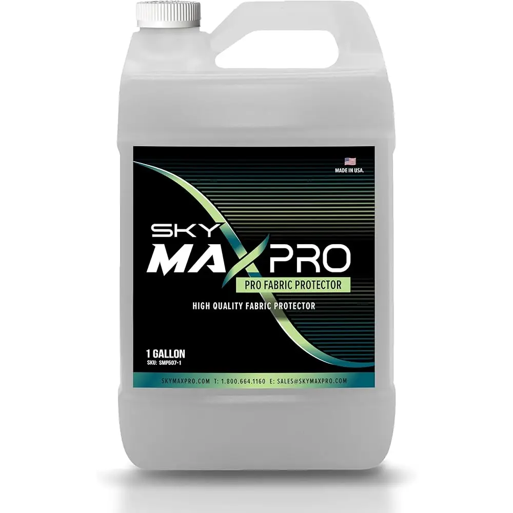 

Pro Shield For Fabric, Carpet, Upholstery & Floor Mats. Hydropho Spray Repels Water And Stain 1 Gallon