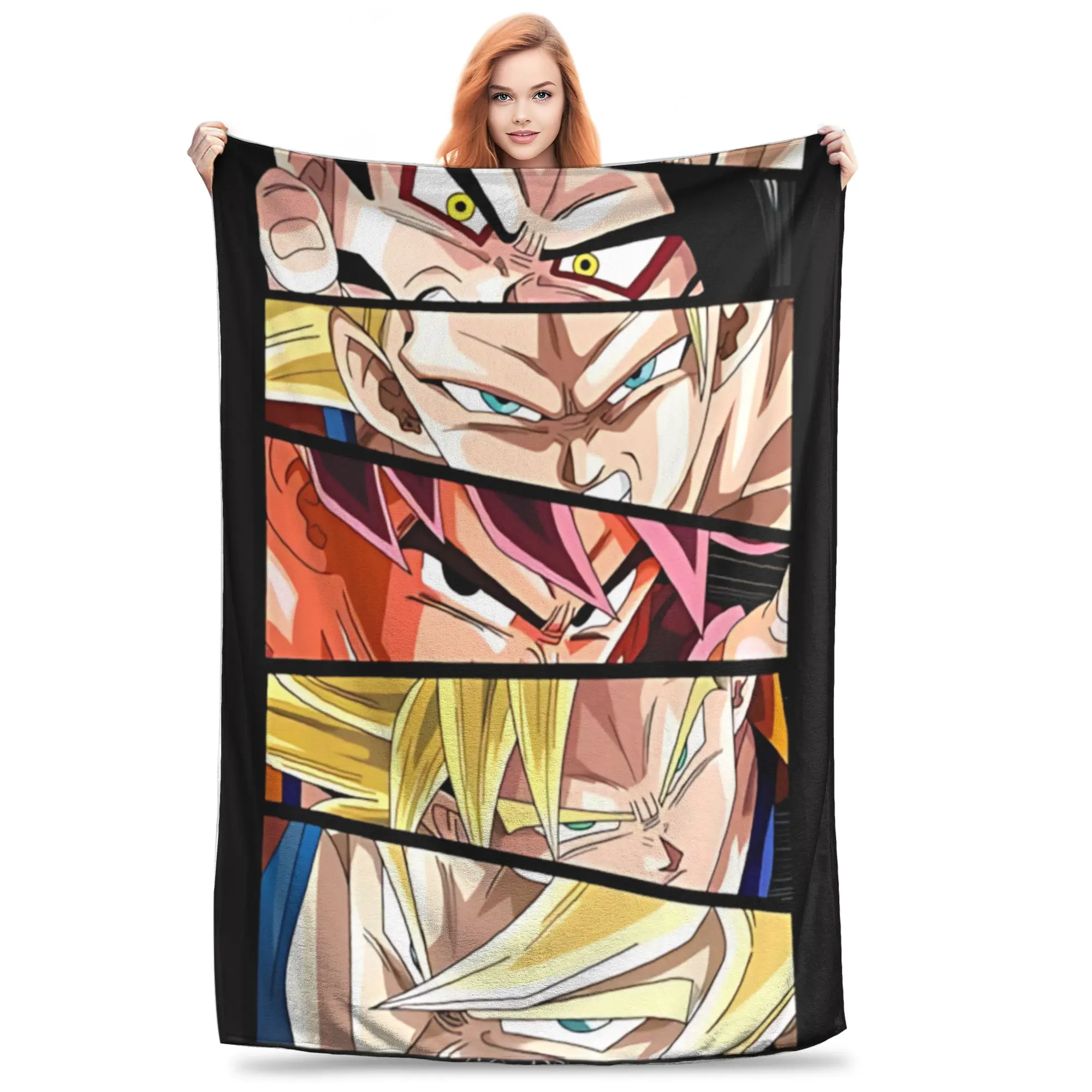 1PC Home dragon ball4  Blanket Throw Super Cosy Plush Living Room Sofa