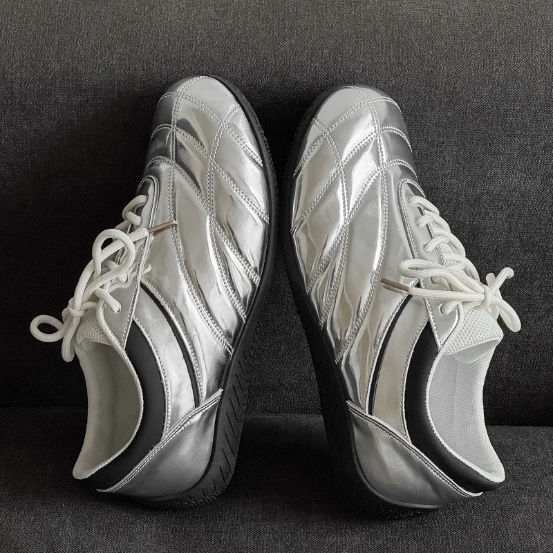 Fashion Light Breathable Solid Colour Shoes 2025 Spring and Autumn New Men Casual Shoes Business Flat Round Toe Men's Footwear 7