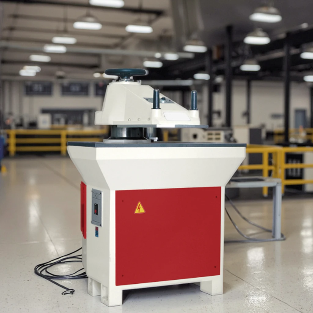 KZ-530-20 Hydraulic Swing Arm Cutting Machine 20T Shoe Making Equipment for Leather High Leather Cutting Machines - view 3