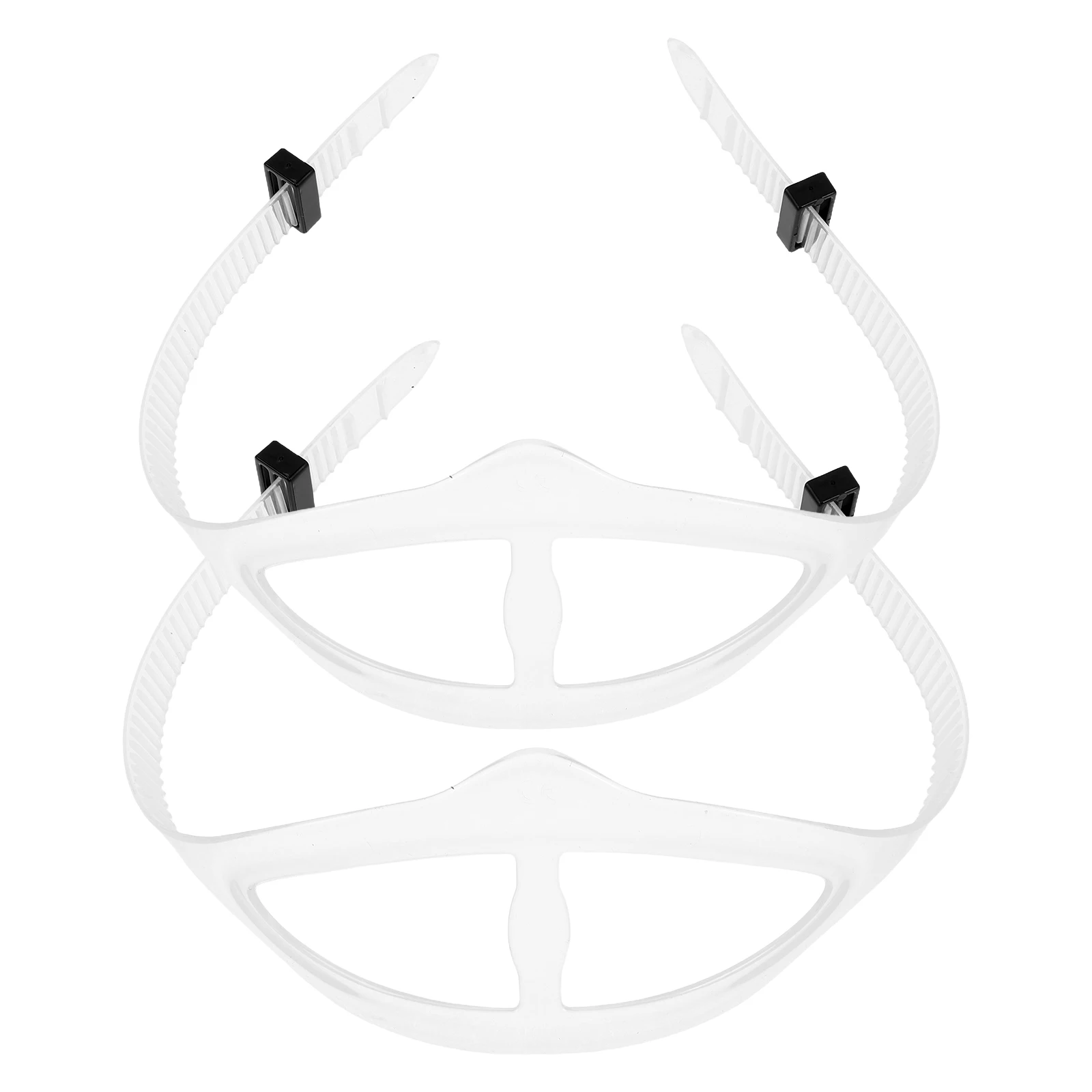 

2 Pcs Diving Lens Mask Straps Silicone Part Head Band for Scuba Accessories Replacement Universal