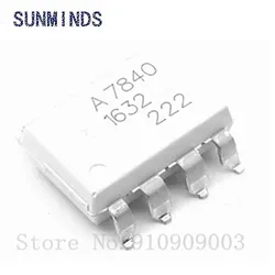 5pcs HCPL7840 SOP8 HCPL-7840 SOP-8 A7840 SOP HCPL-7840-500E photoelectric coupler