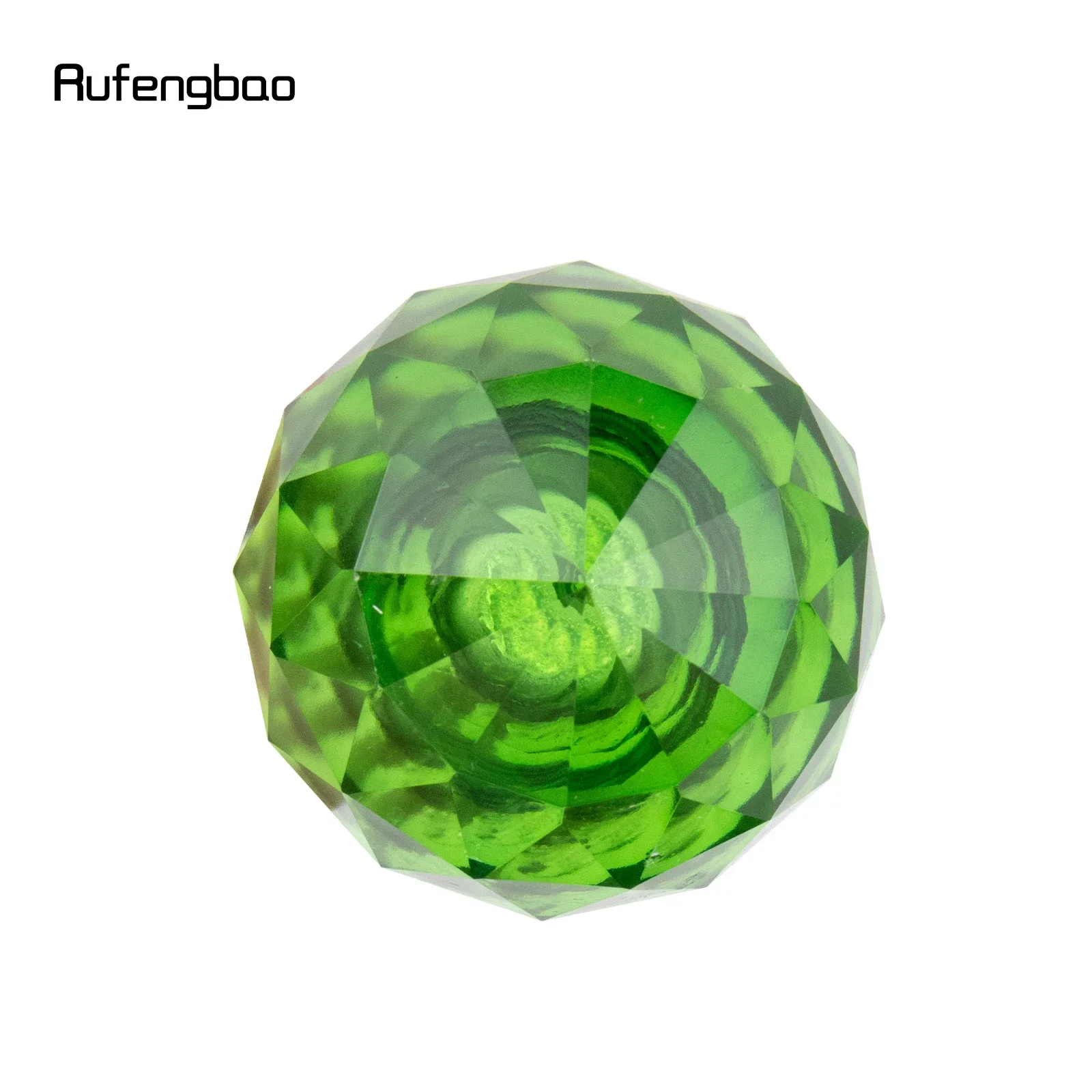 Green Glass Ball Walking Cane Fashion Decorative Luxury Stick Decorative Cane Elegant Fashion Cosplay Alloy Crosier Stick 92cm