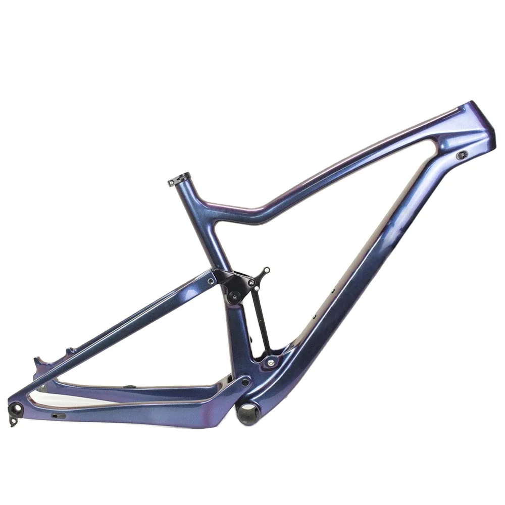 

Hot Sale Customized Colours Carbon Downhill Mountain Bike Frame Full Suspension Carbon MTB Bicycle Frame 29er MTB Frame Hardtail
