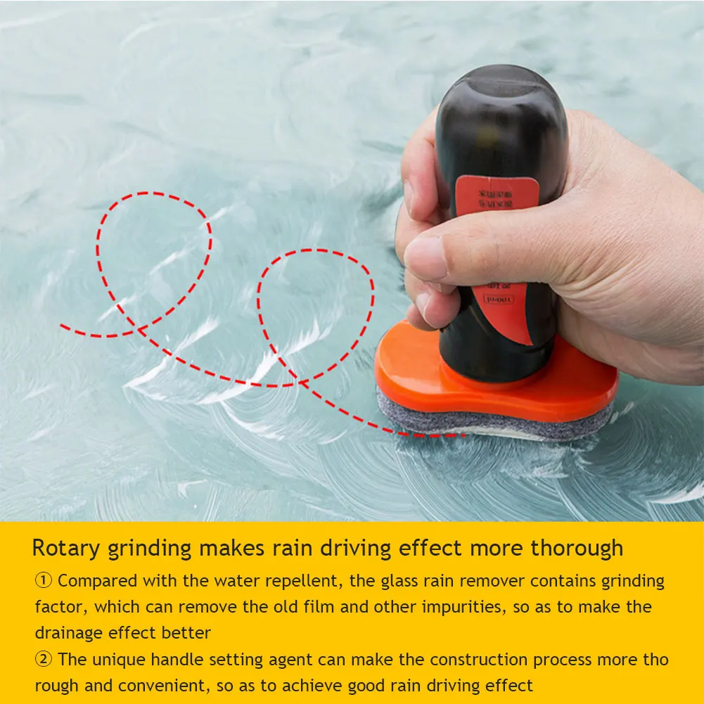 100ml Anti Rain Coating Automotive Glass Coating Agent Car Front Windshield Cleaner Rain Repellent Agent Oil Film Remover Car